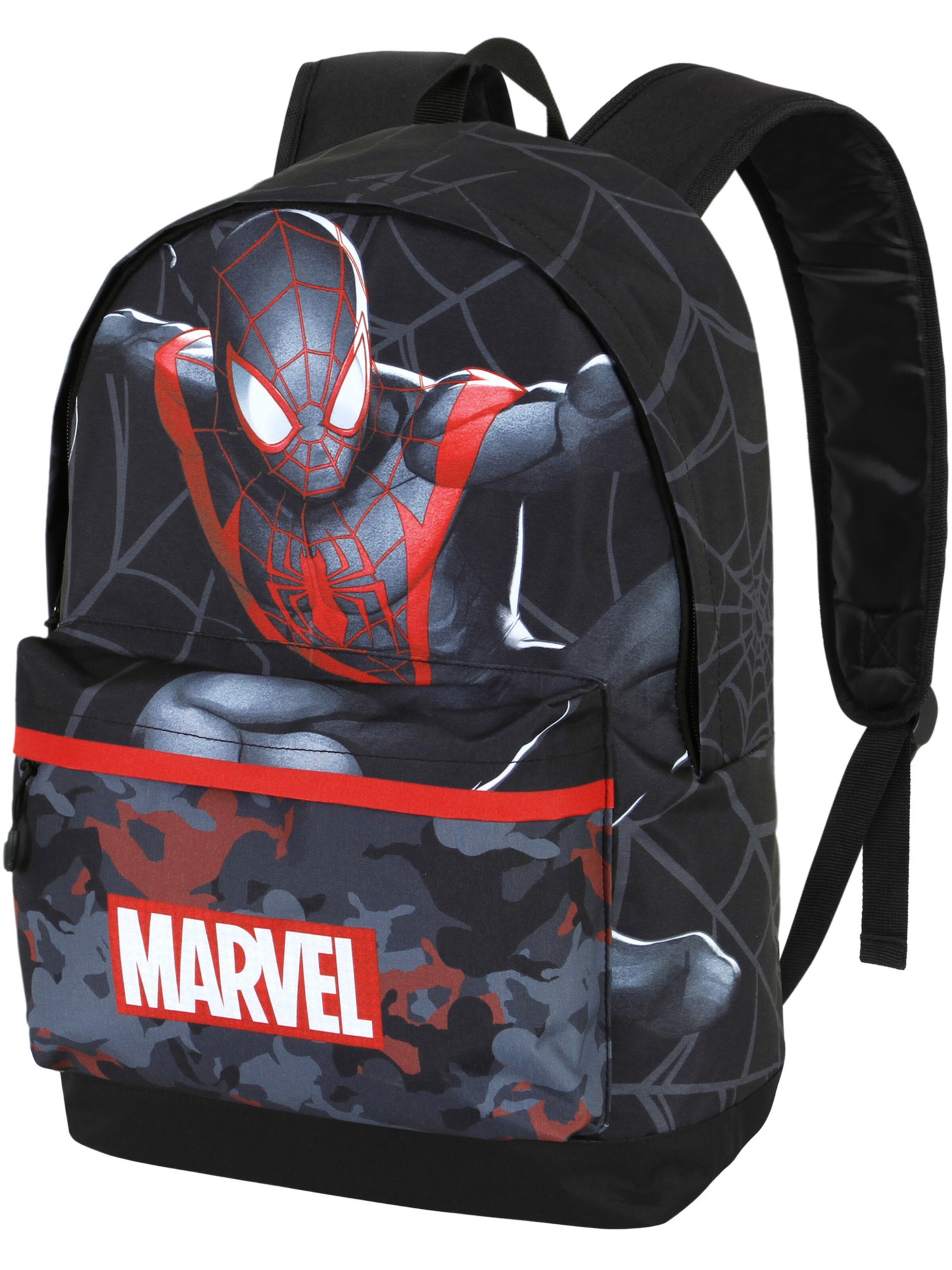 marvel Backpack 'Marvel Spiderman Miles' in Black