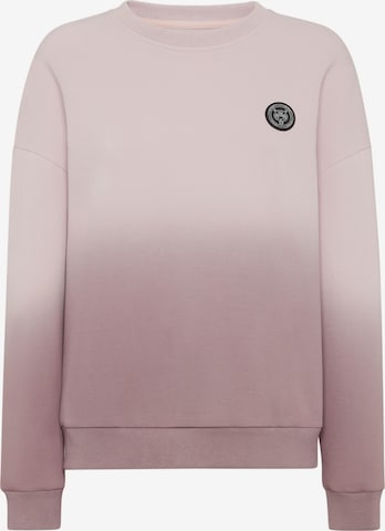 Felpa 'Degrade' di Plein Sport in lilla: frontale