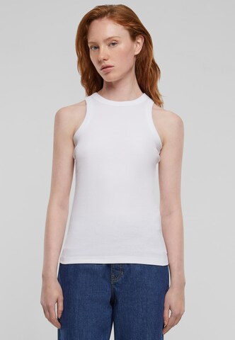 Urban Classics Top in White: front