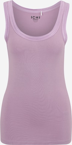 ICHI Top in Purple: front