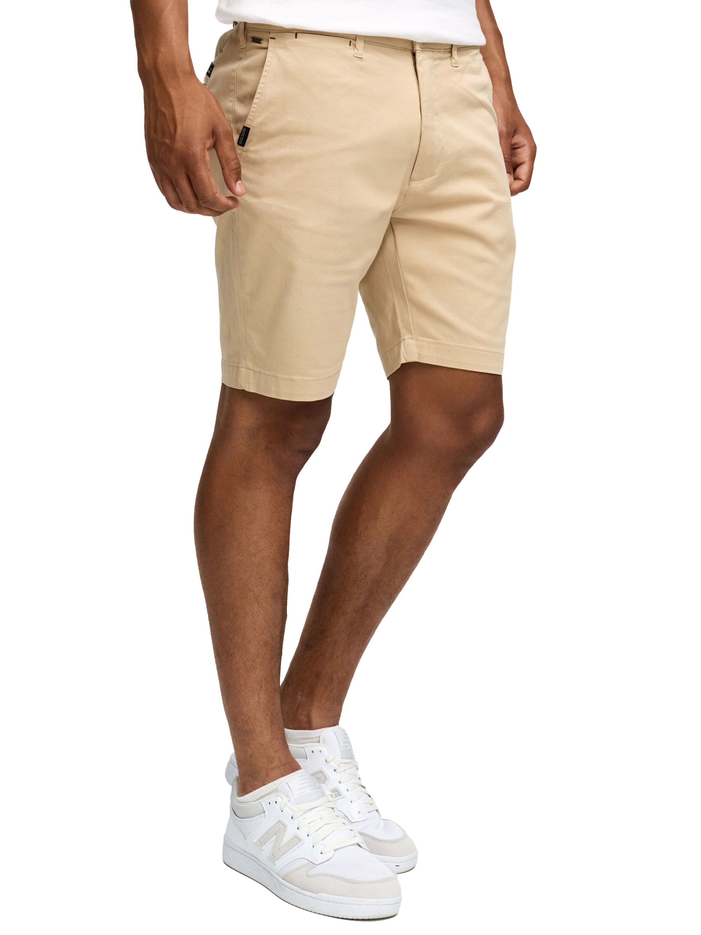 INDICODE Regular Pants 'Indicode Laulax' in Beige