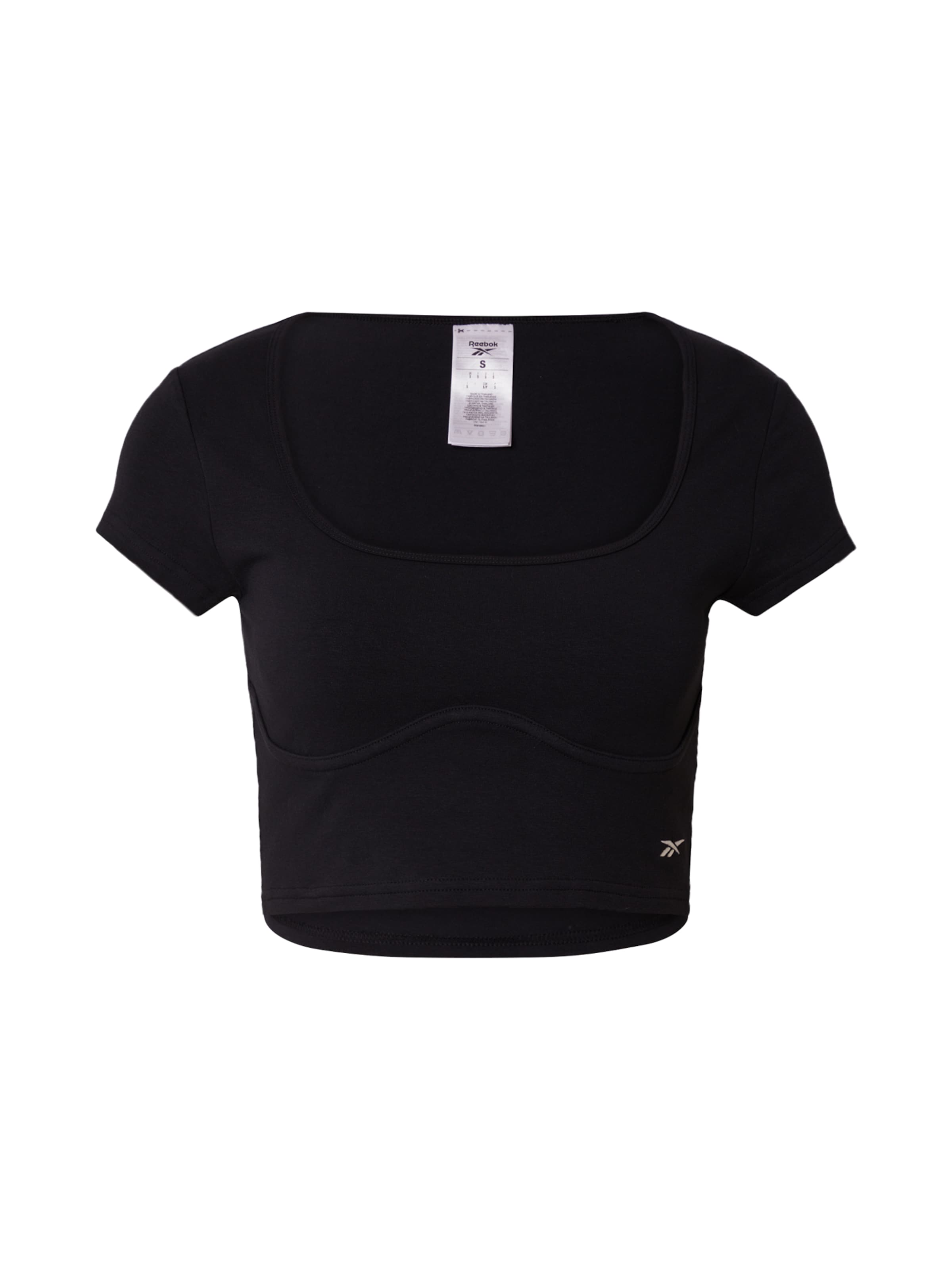 Reebok Performance shirt in Black: front