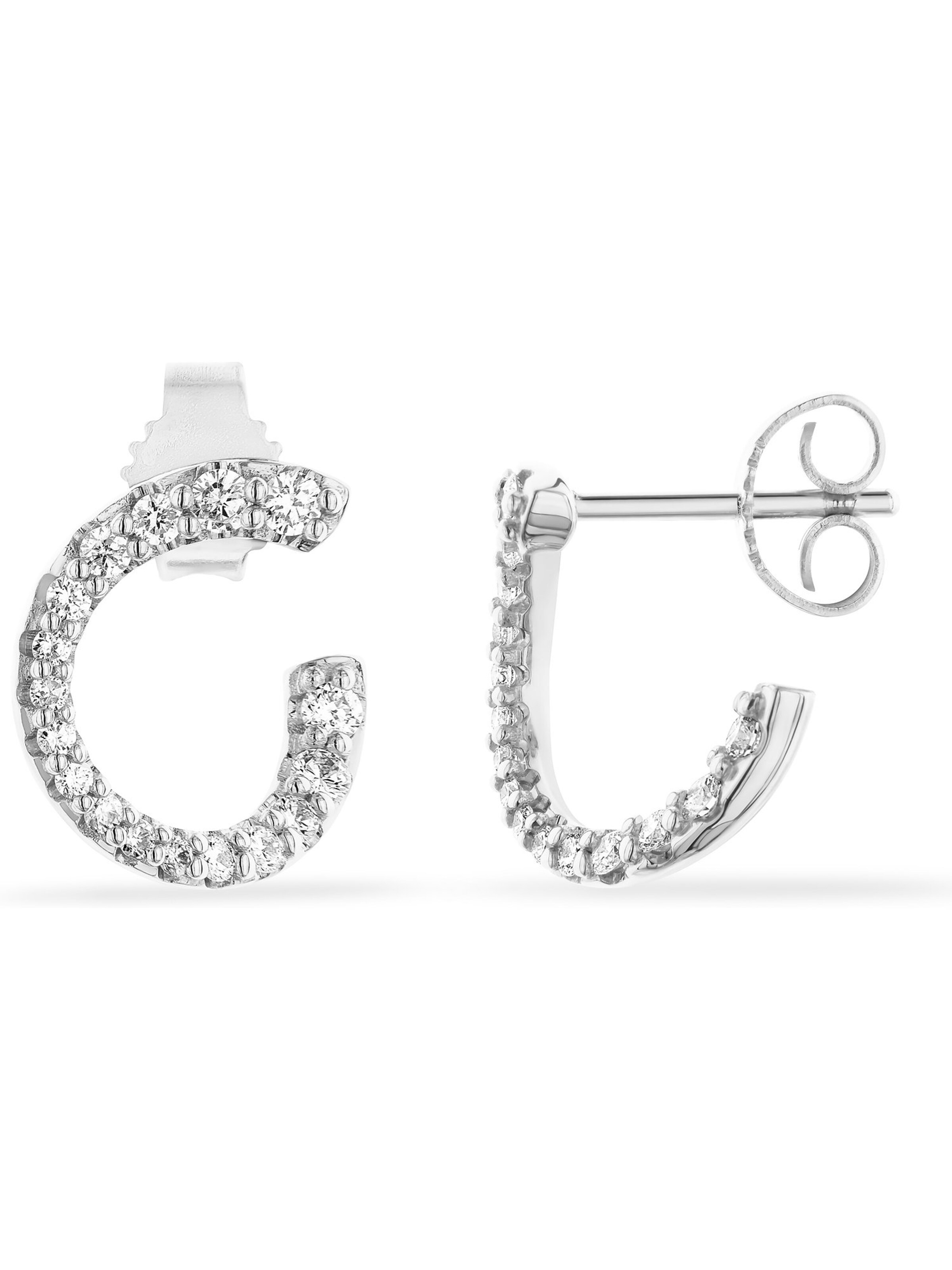 CHRIST Earrings in Silver