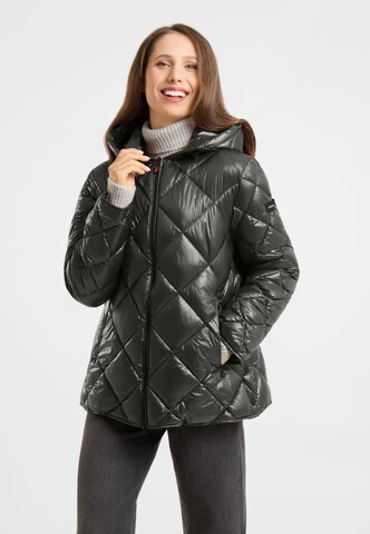 Frieda & Freddies Between-Season Jacket in Green: front