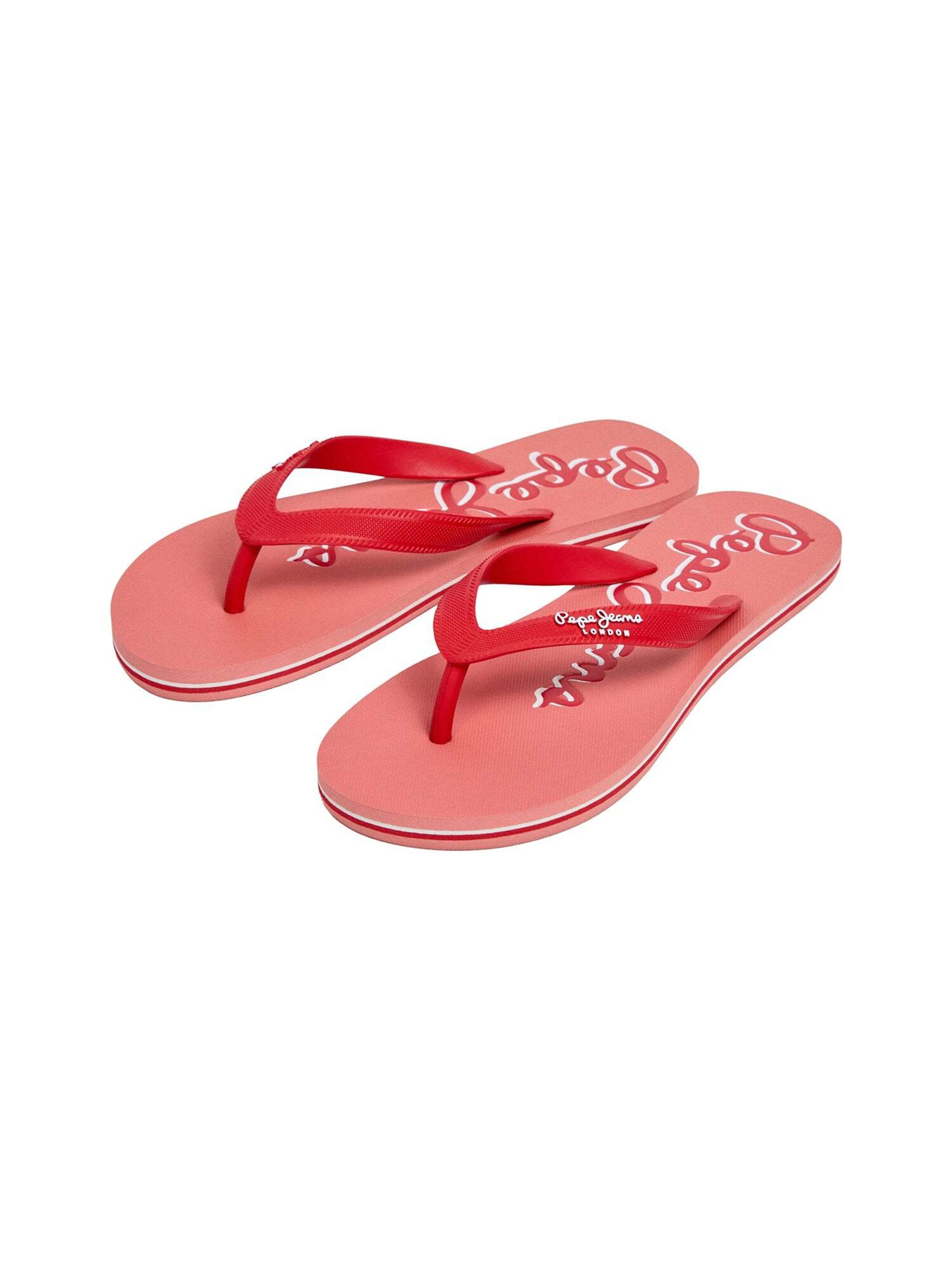 Pepe Jeans Slip-ons in Red