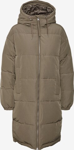 VERO MODA Winter Coat 'BLESS' in Green: front