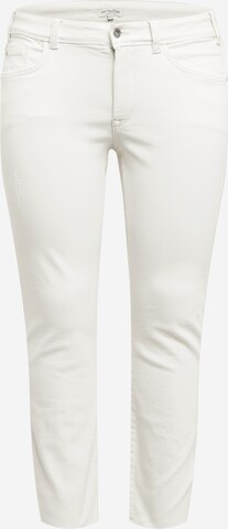 Tom Tailor Women + Skinny Jeans in White: front