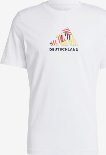 ADIDAS PERFORMANCE Funktionsshirt 'Germany Football Fan' in limone / hellrot / schwarz / weiß, Produktansicht