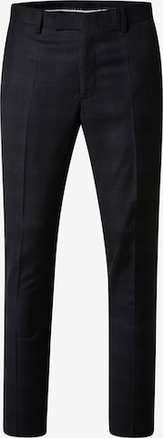 PIERRE CARDIN Trousers with creases 'Ryan' in Grey: front