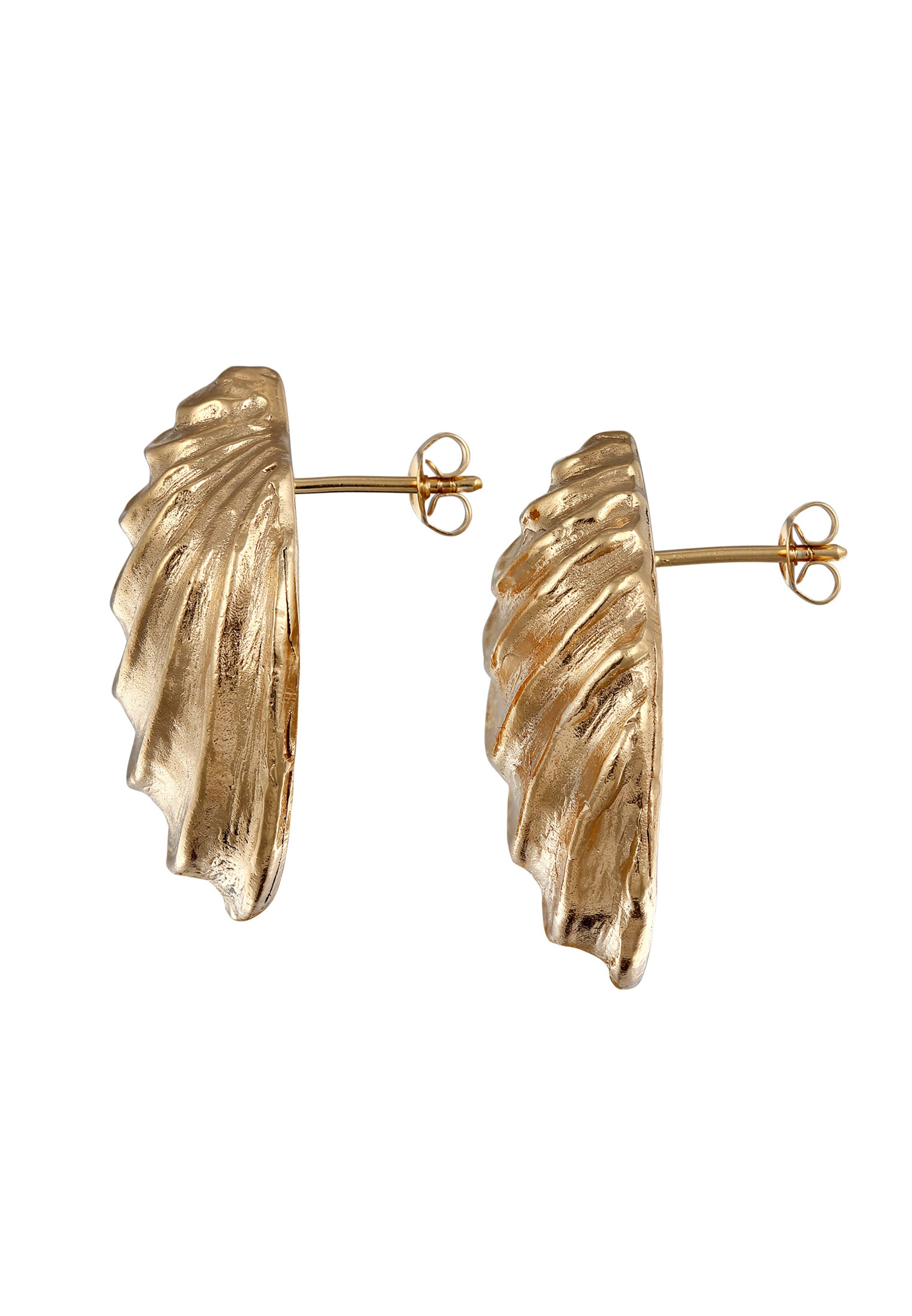 Boucles d'oreilles 'Muschel' Haze&Glory en or