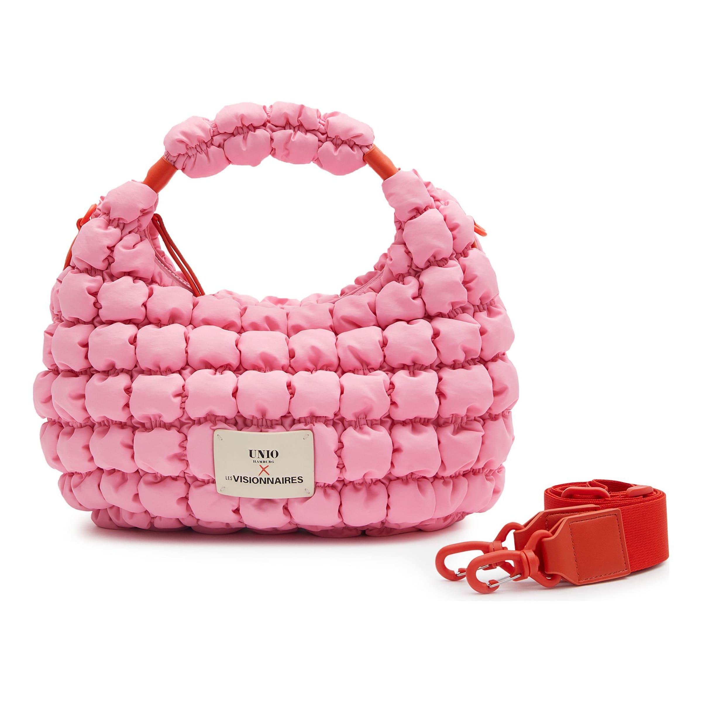 Les Visionnaires Shoulder bag 'Unio' in Pink: front