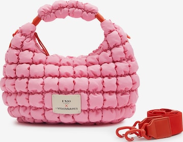 Sac bandoulière 'Unio' Les Visionnaires en rose : devant