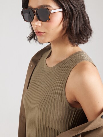 DKNY Вязаный топ в Серый