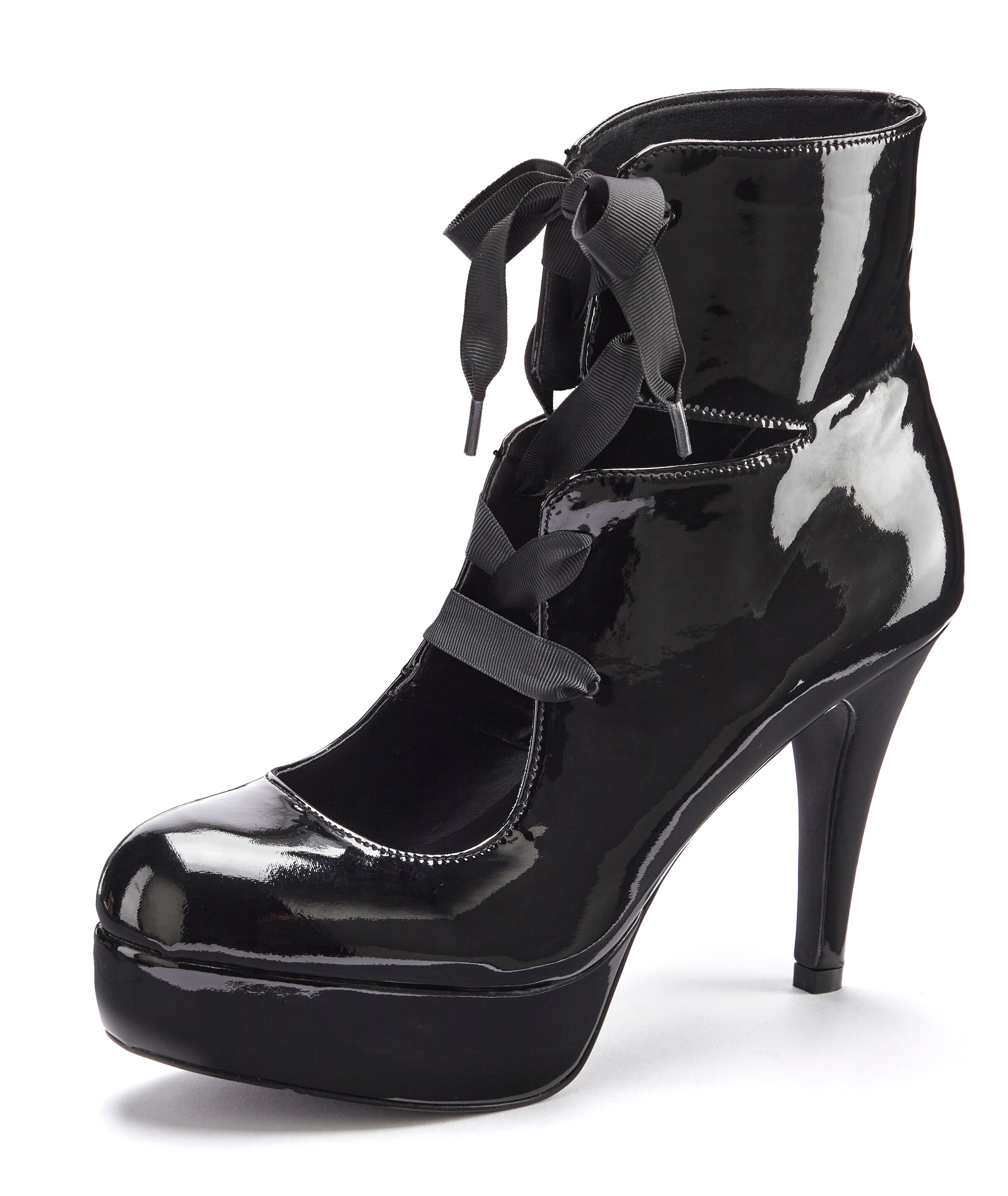 LASCANA Belle Affaire Ankle Boots in Black: front
