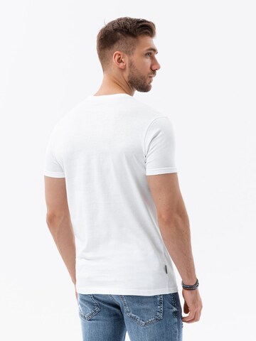 Ombre T-Shirt 'S1736' in Weiß
