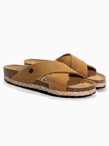 Mule 'Burgos' Bayton en marron