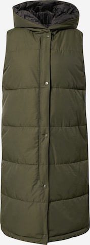 Gilet 'Aria' di OBJECT in verde: frontale