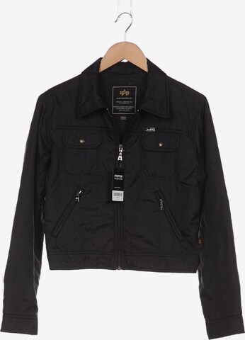 ALPHA INDUSTRIES Jacket & Coat in L in Black: front