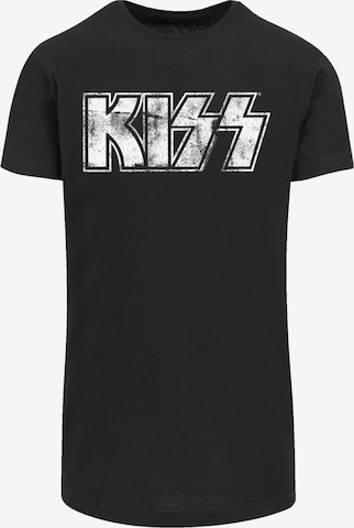 F4NT4STIC Shirt 'Kiss Rock Band' in Black: front