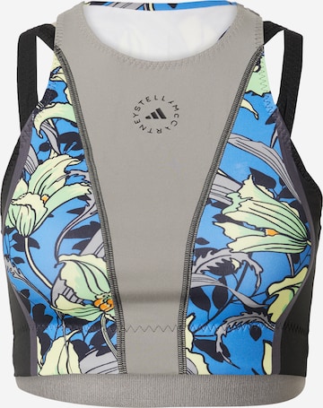 Maillot de bain sport 'Truenature' ADIDAS BY STELLA MCCARTNEY en gris : devant