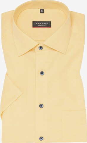 ETERNA Regular fit Business Shirt in Yellow