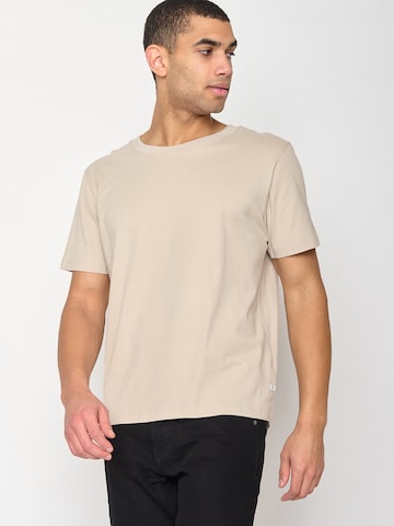 Maglietta di GREENBOMB in beige: frontale