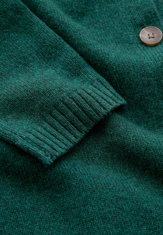 Cardigan 'Tern Tide' Seasalt Cornwall en vert