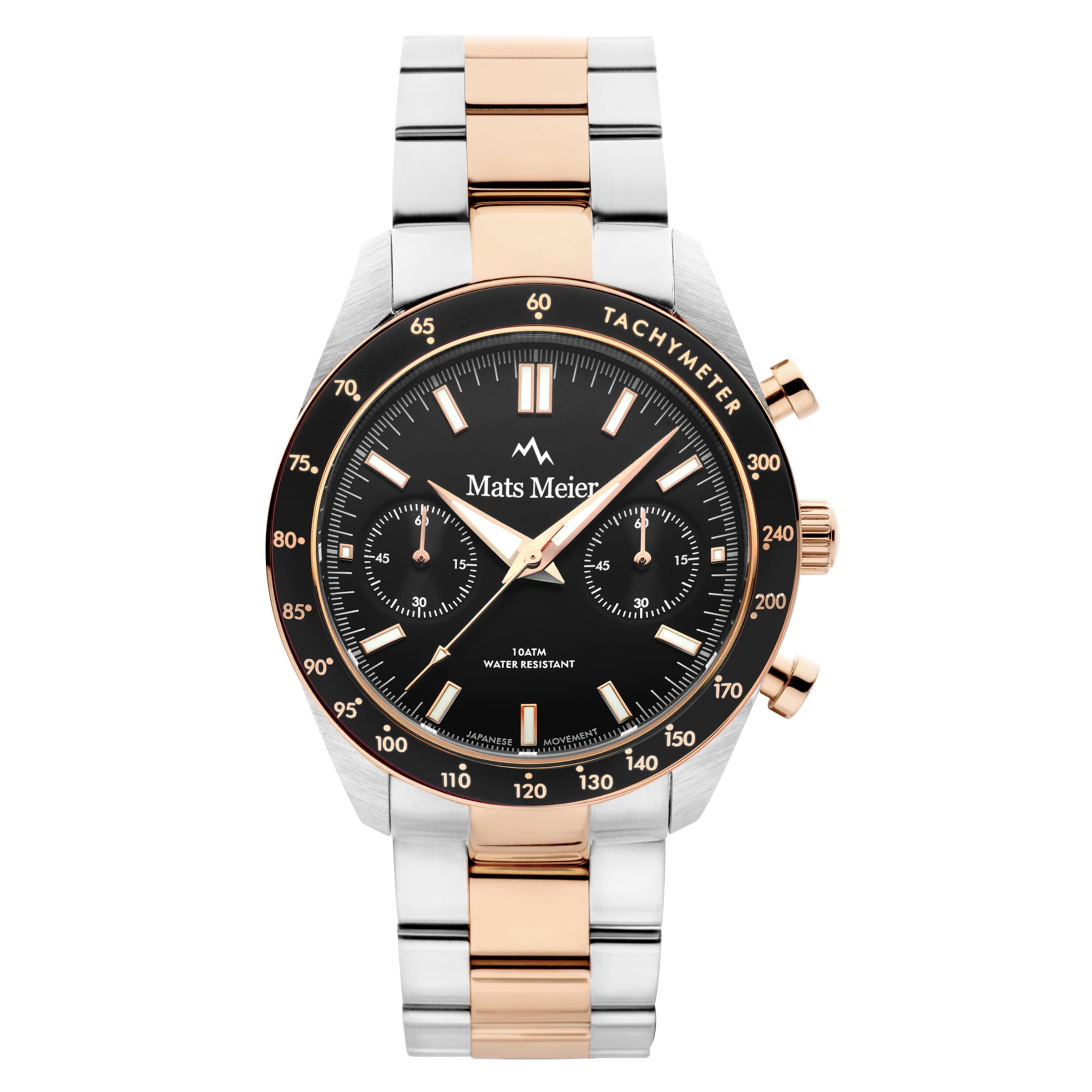 Mats Meier Analog watch in Silver: front
