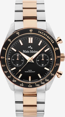 Mats Meier Analog Watch in Silver: front