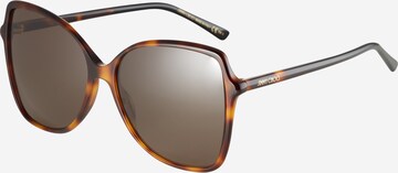 JIMMY CHOO Sunglasses 'FEDE/S' in Brown: front