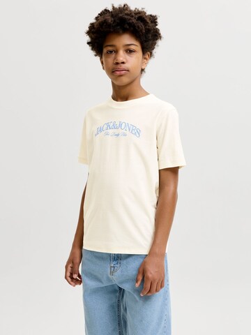 Jack & Jones Junior Shirts i hvid: forside