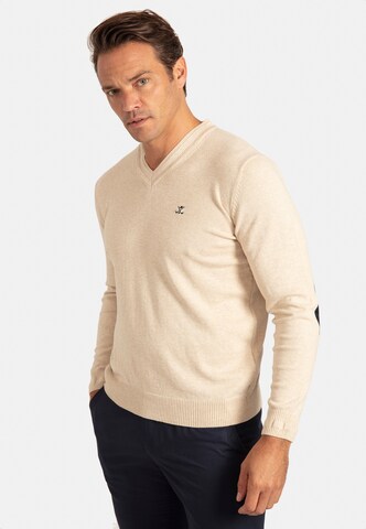 Sir Raymond Tailor Sweater 'Los Angeles' in Beige