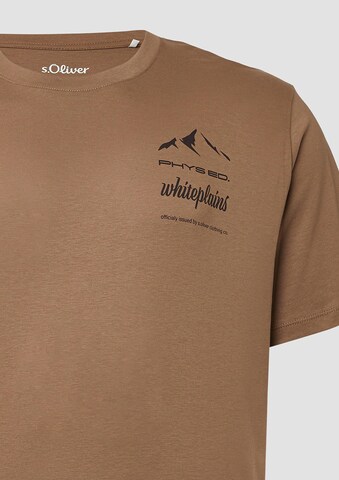 T-Shirt s.Oliver en marron