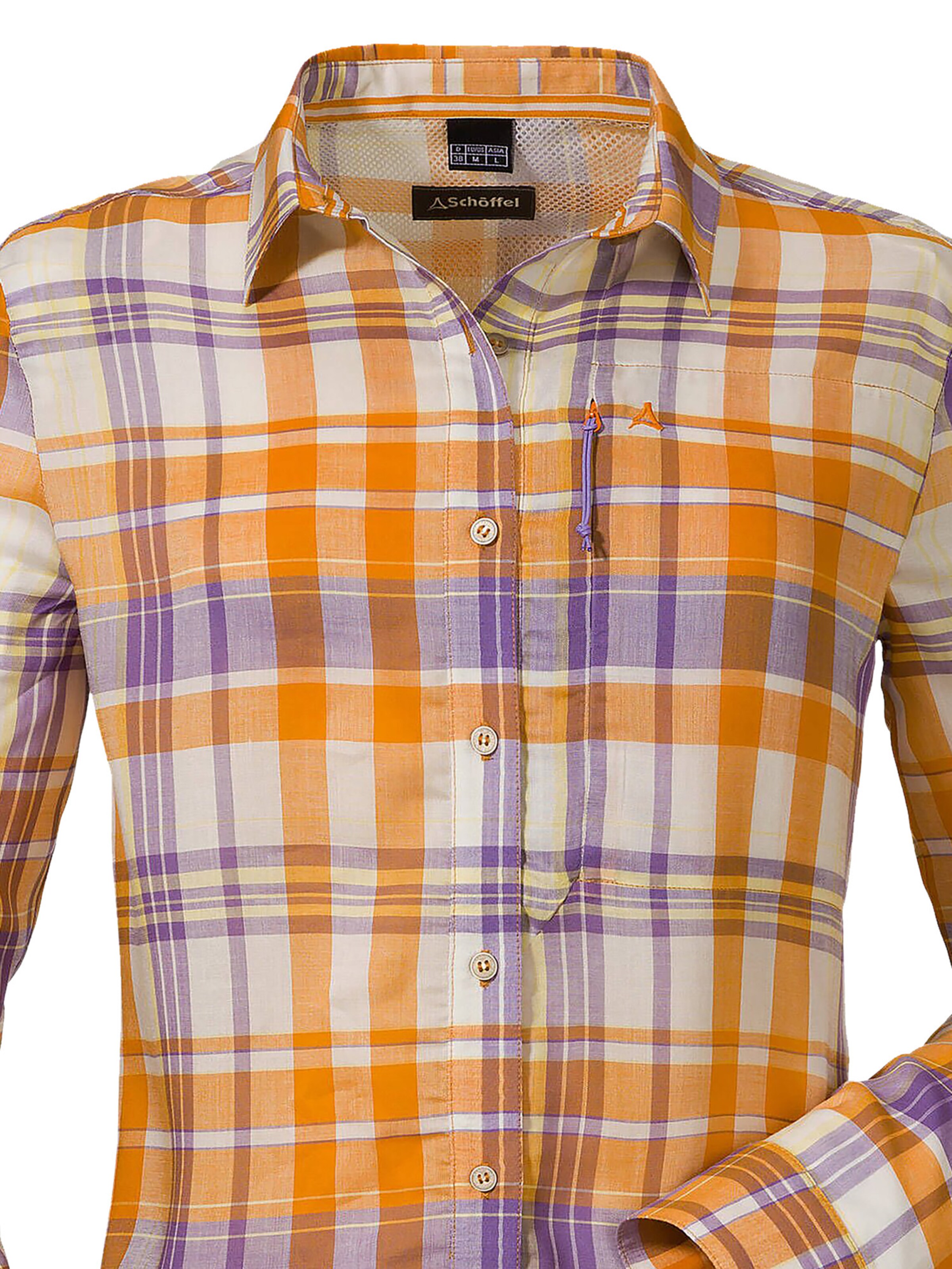 Schöffel Multifunctionele blouse 'Kapstadt' in Lila