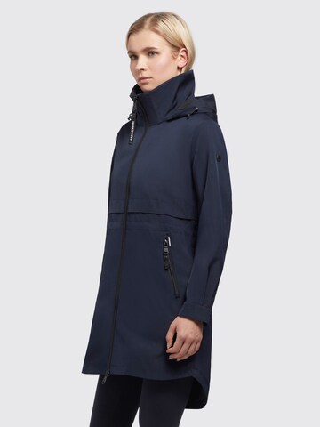 khujo Between-Seasons Coat 'Ariana3' in Blue