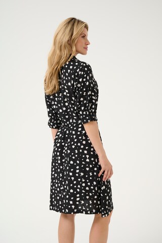 Kaffe Blusenkleid 'Velana' in Schwarz