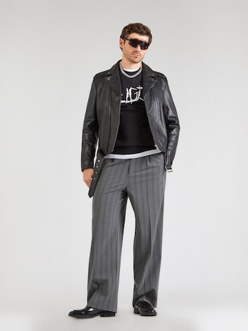 HUGO Sweatshirt 'Namenex' in Schwarz