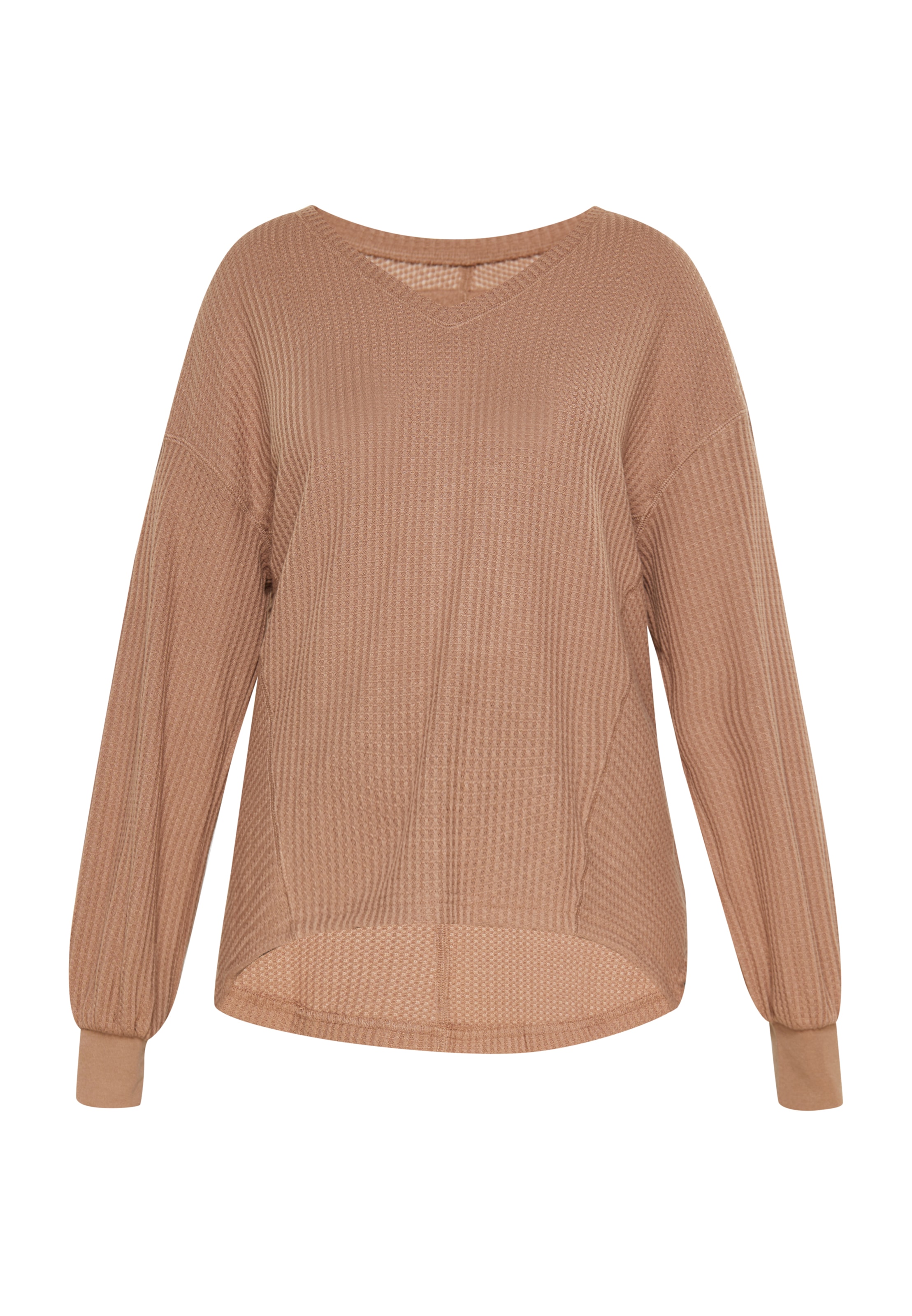 SANIKA - Sweatshirt em castanho: frente