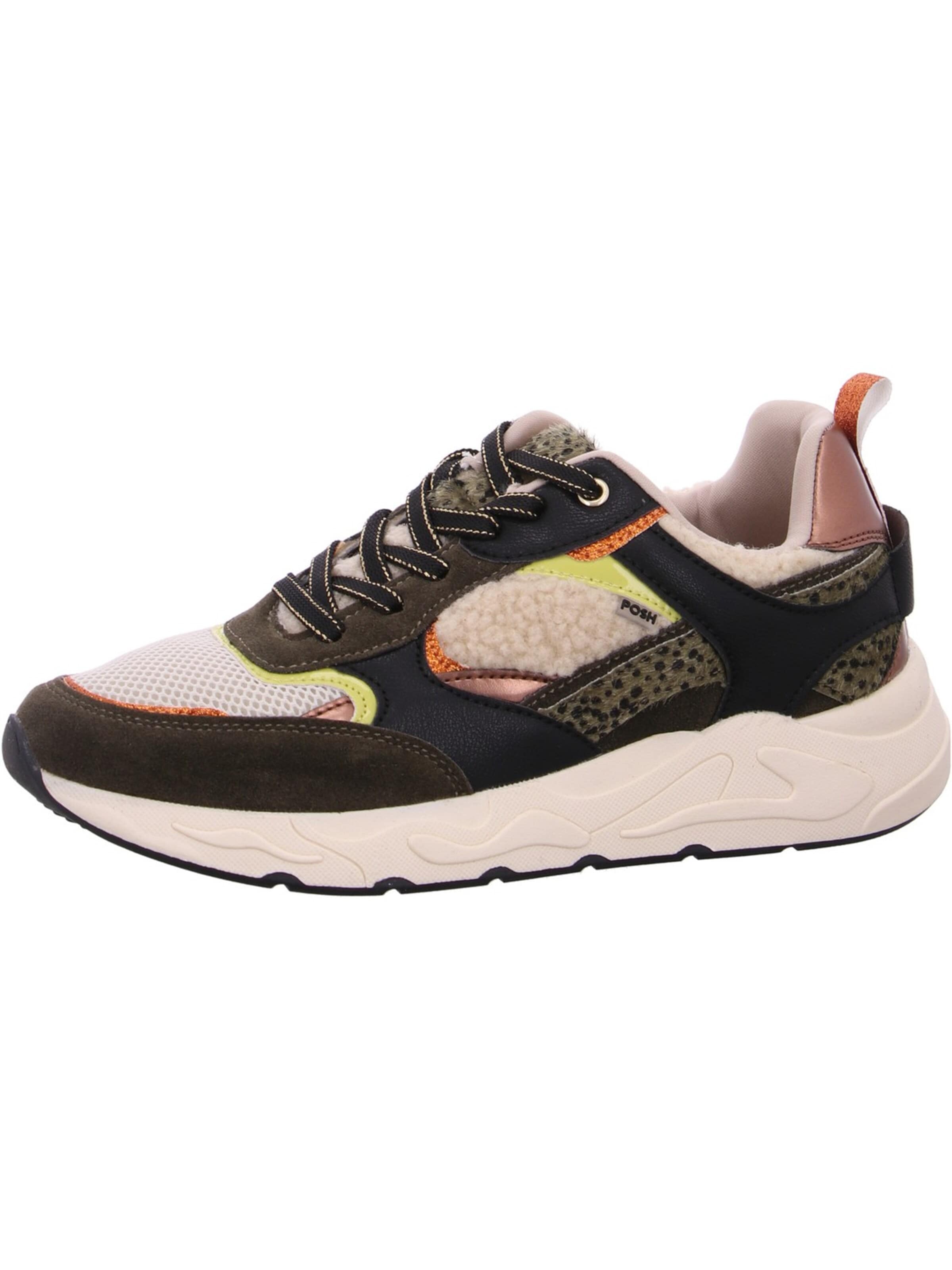 PS Poelman Sneakers 'Poelman Sneaker Mehrfarbig' in Mixed colors: front