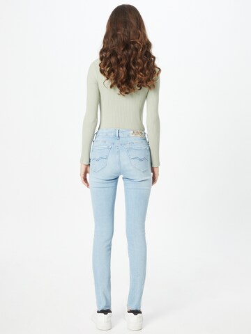 REPLAY Slimfit Jeans 'LUZIEN' i blå