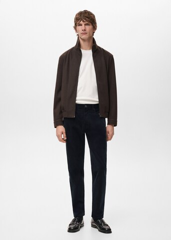 MANGO MAN Regular Pants 'Ercolano' in Blue