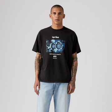 LEVI'S ® Särk 'Vintage Fit Graphic Tee', värv must