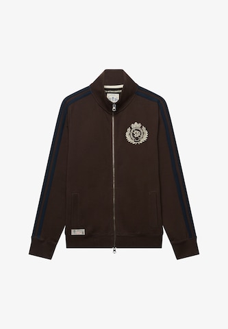 Superdry & Co Zip-Up Hoodie 'Essential' in Brown