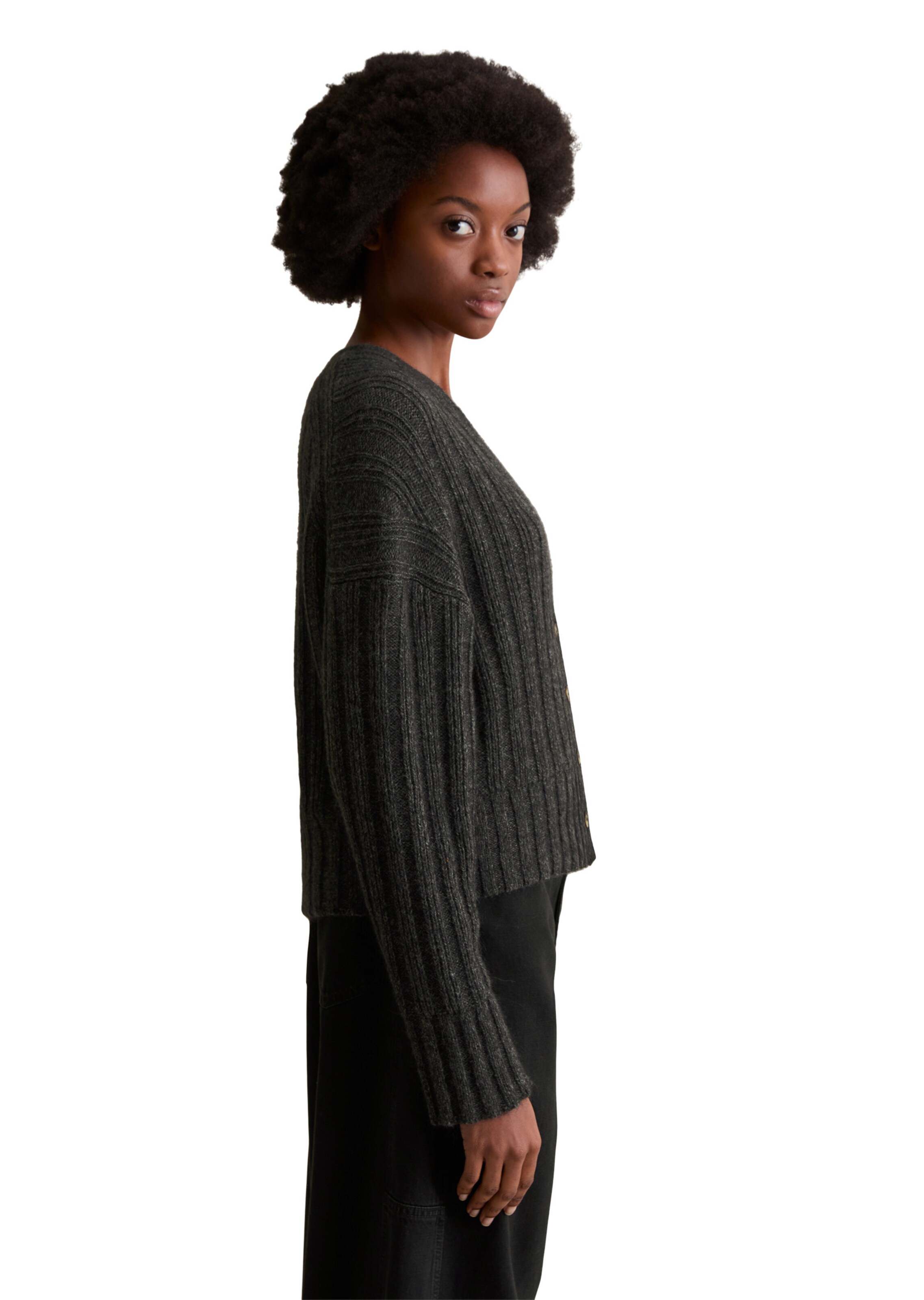 Marc O'Polo DENIM Strickjacke in Grau