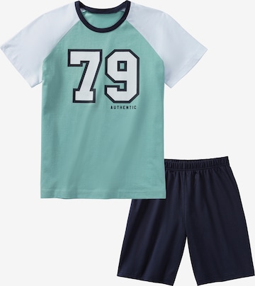 Authentic Le Jogger Pyjama 'Authentic Le' in Mischfarben: Vorderseite