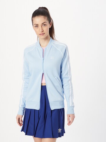 ADIDAS ORIGINALS Sweatjacke 'Adicolor Classics Sst' in Blau: predná strana