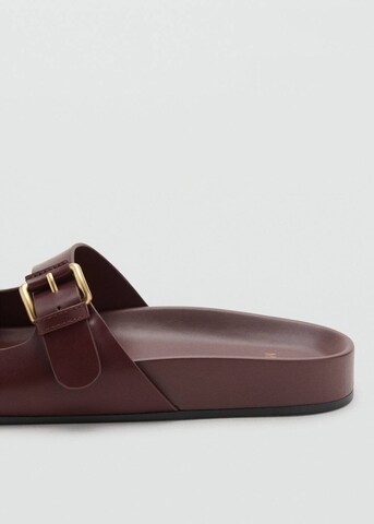 MANGO Mules 'Square' in Red