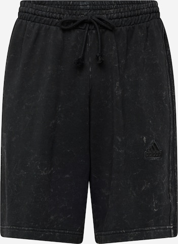 ADIDAS SPORTSWEAR Regular Спортен панталон в черно: отпред
