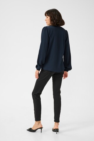 Kaffe Blouse 'KALinda' in Blauw
