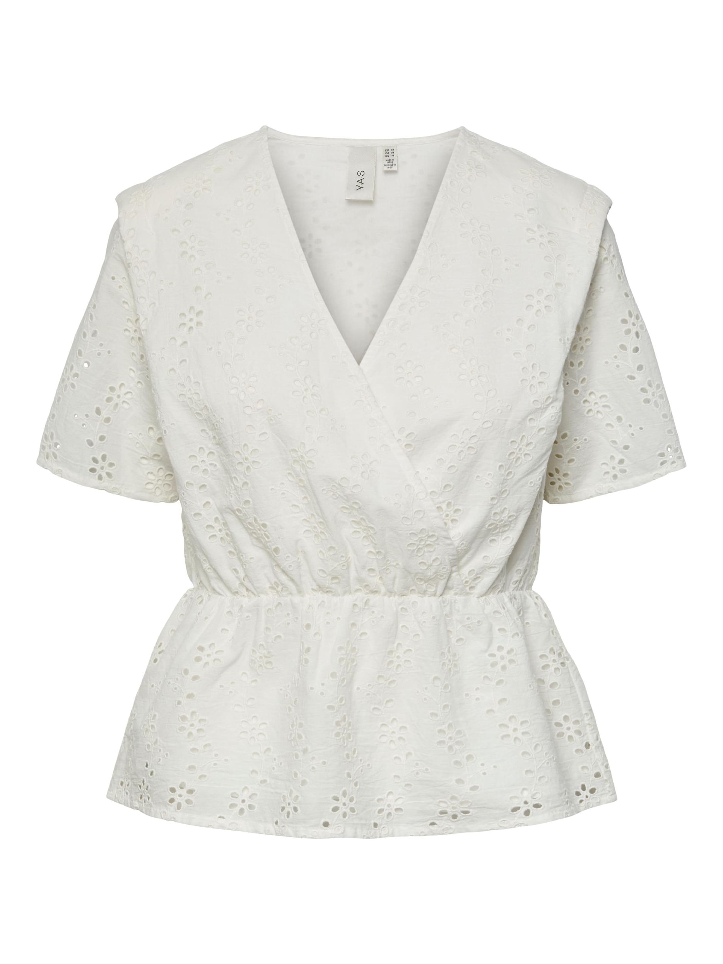 YAS Blouse 'Ramla' in White: front
